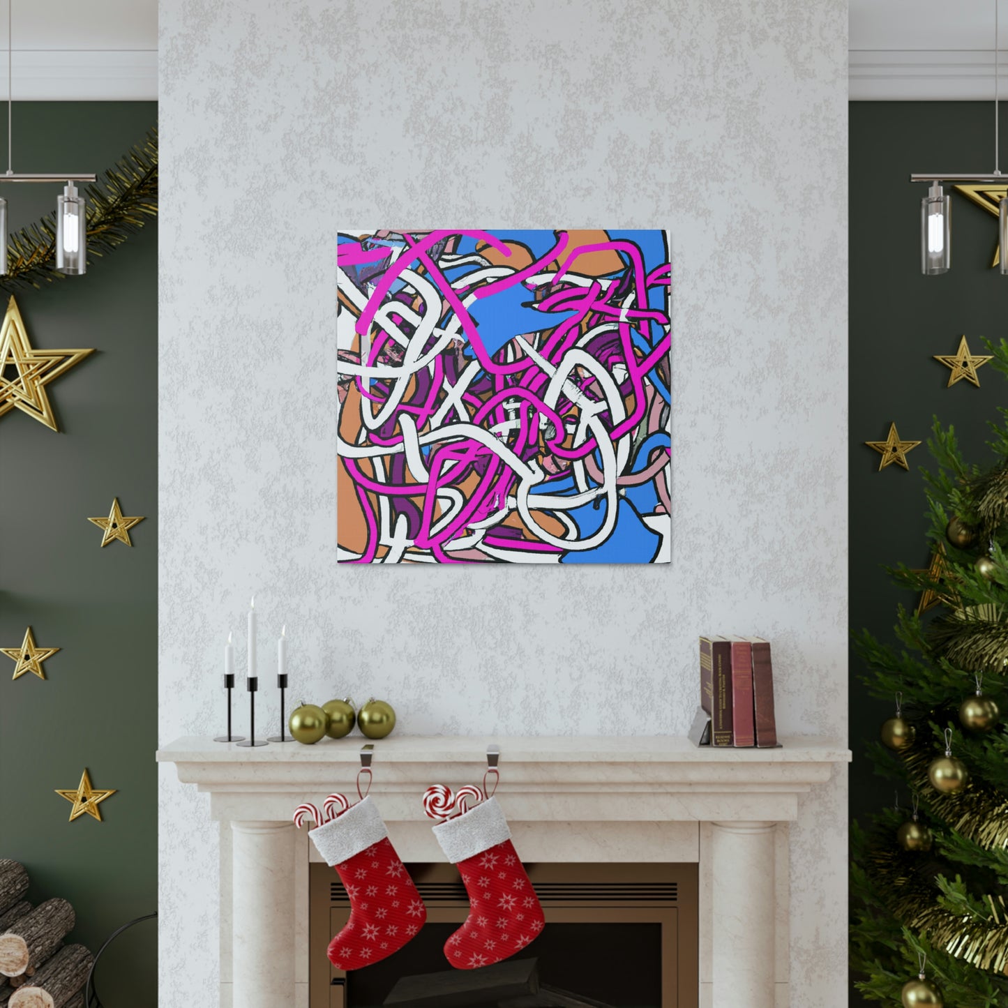 Minnie Mae Panther - Canvas