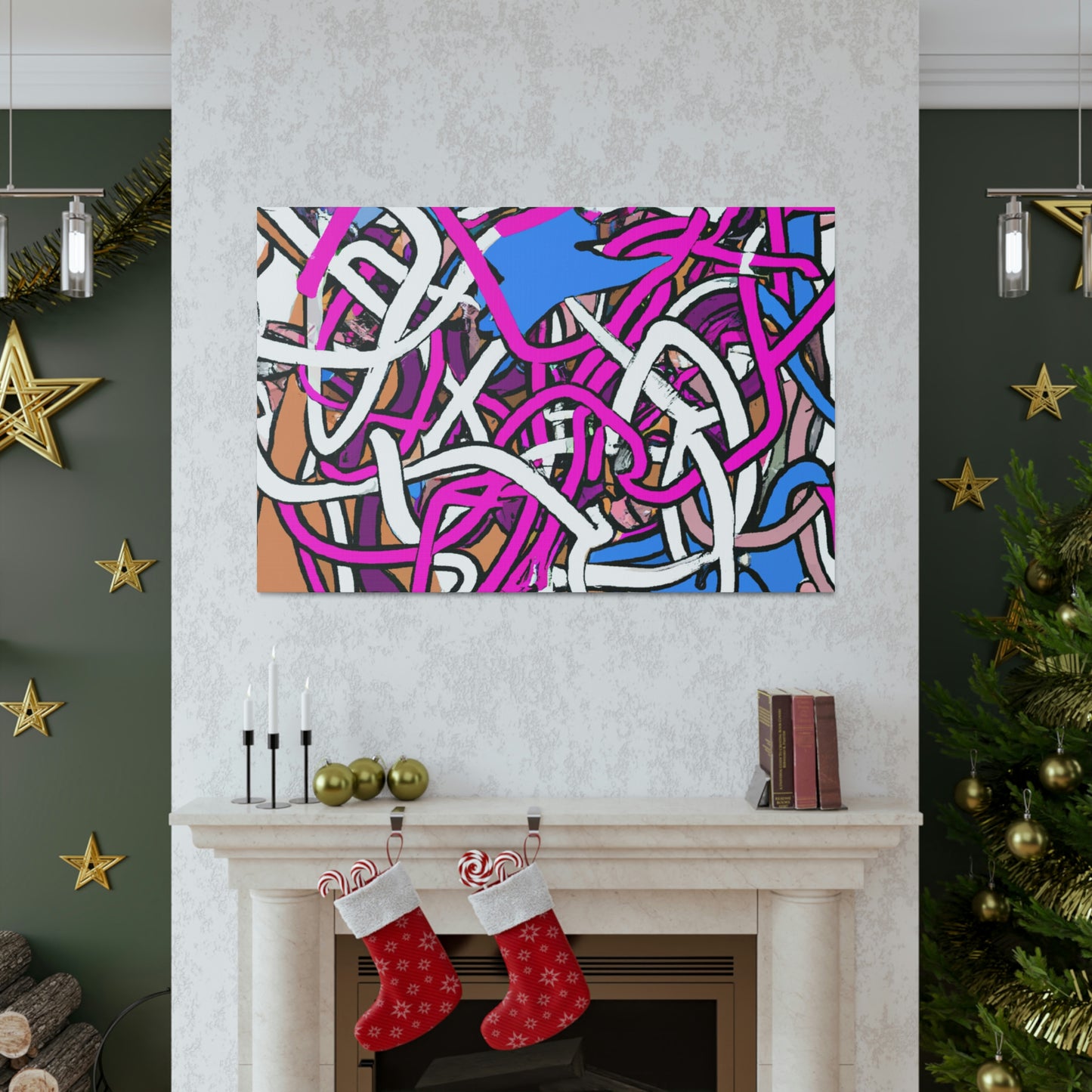 Minnie Mae Panther - Canvas