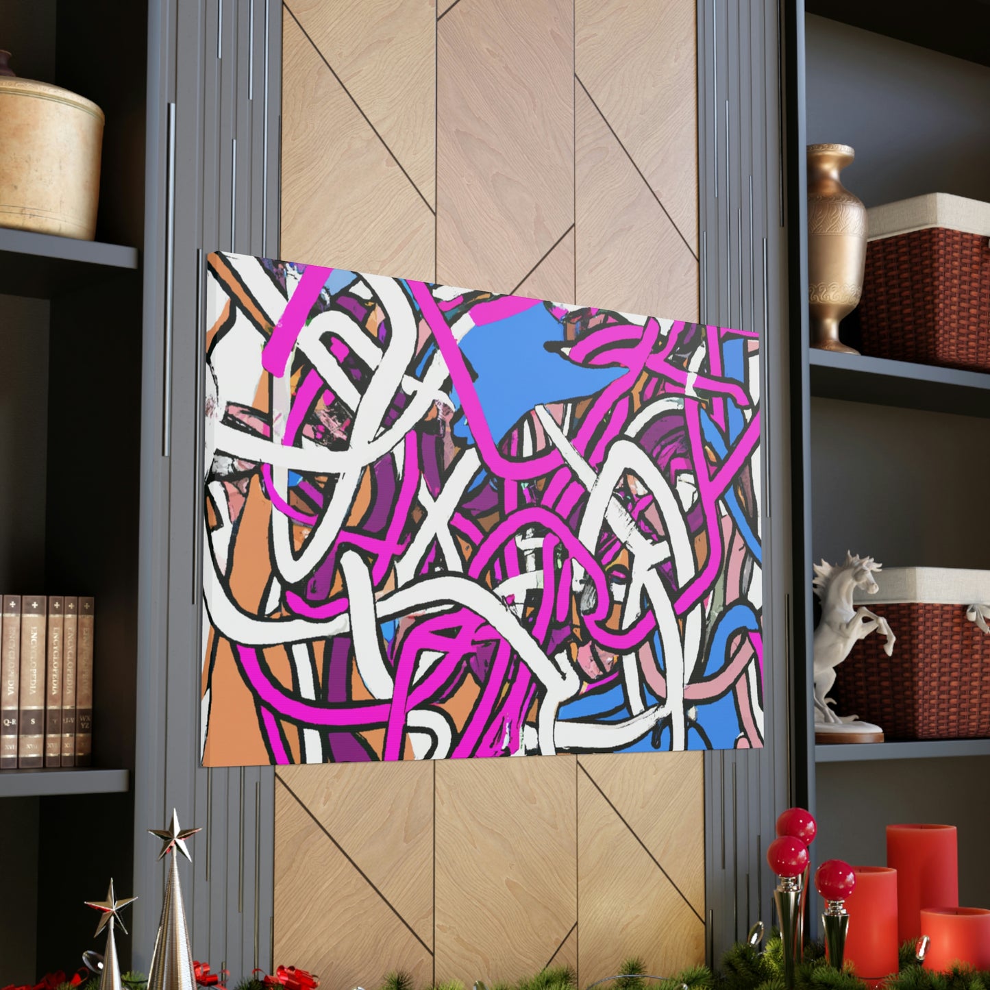 Minnie Mae Panther - Canvas