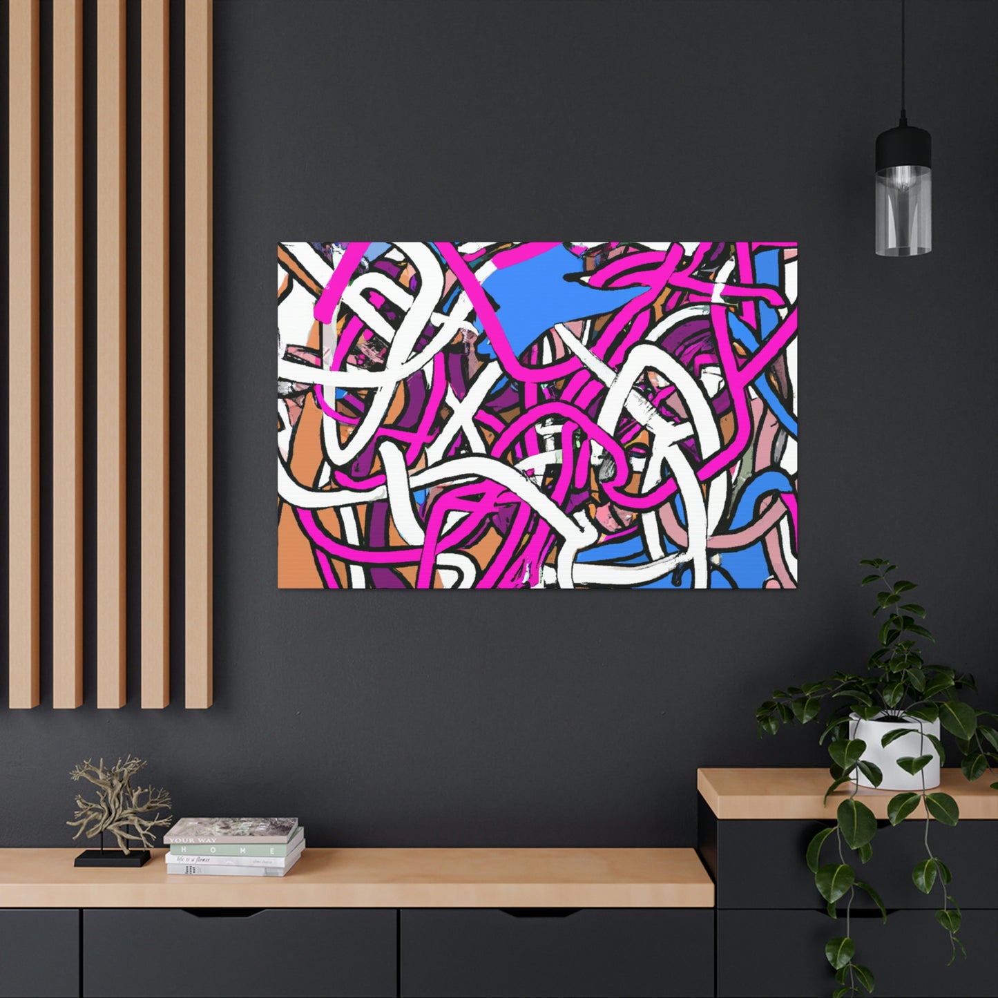 Minnie Mae Panther - Canvas