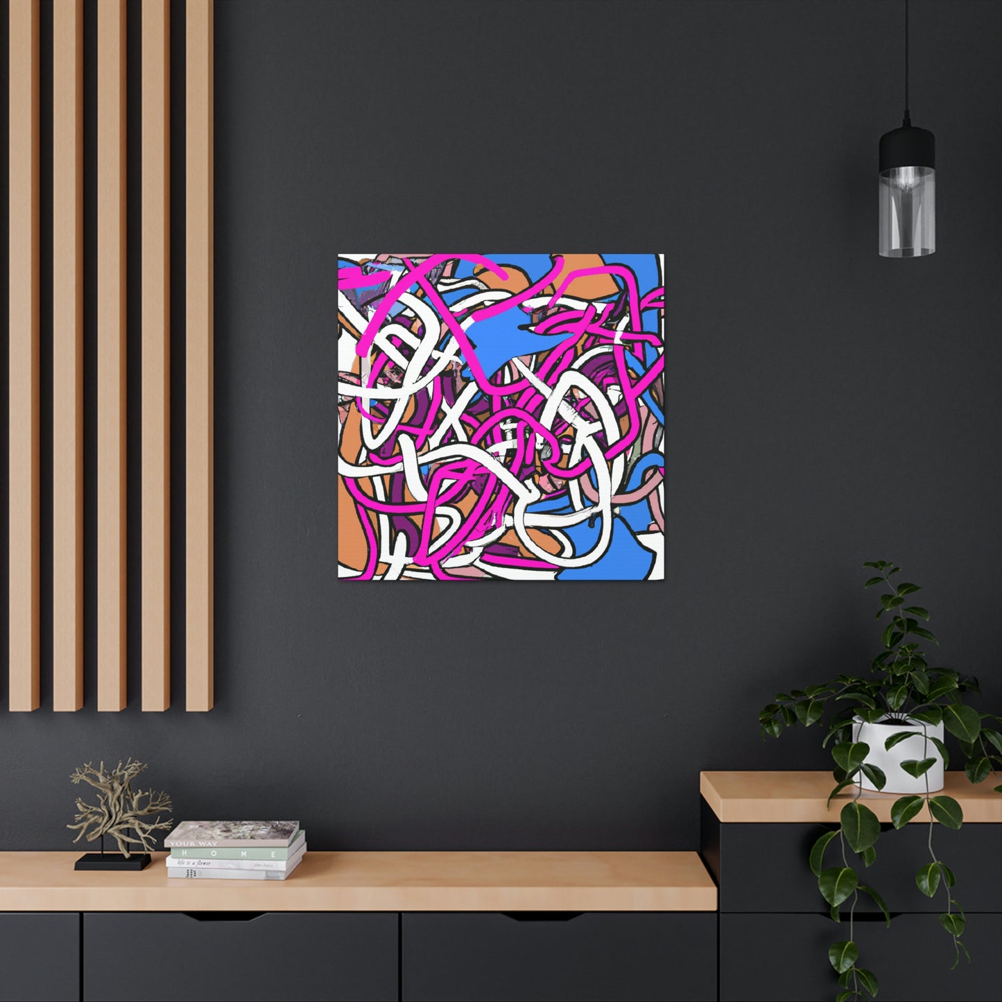 Minnie Mae Panther - Canvas